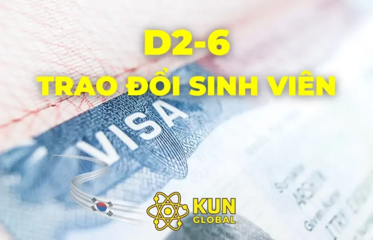 Visa D2-6 Hàn Quốc: Trải Nghiệm Học Tập Quốc Tế Dành Cho Sinh Viên Trao Đổi