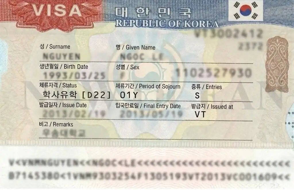 Visa D2-2 Hàn Quốc: Tấm Vé Vàng Chinh Phục Tấm Bằng Cử Nhân Quốc Tế