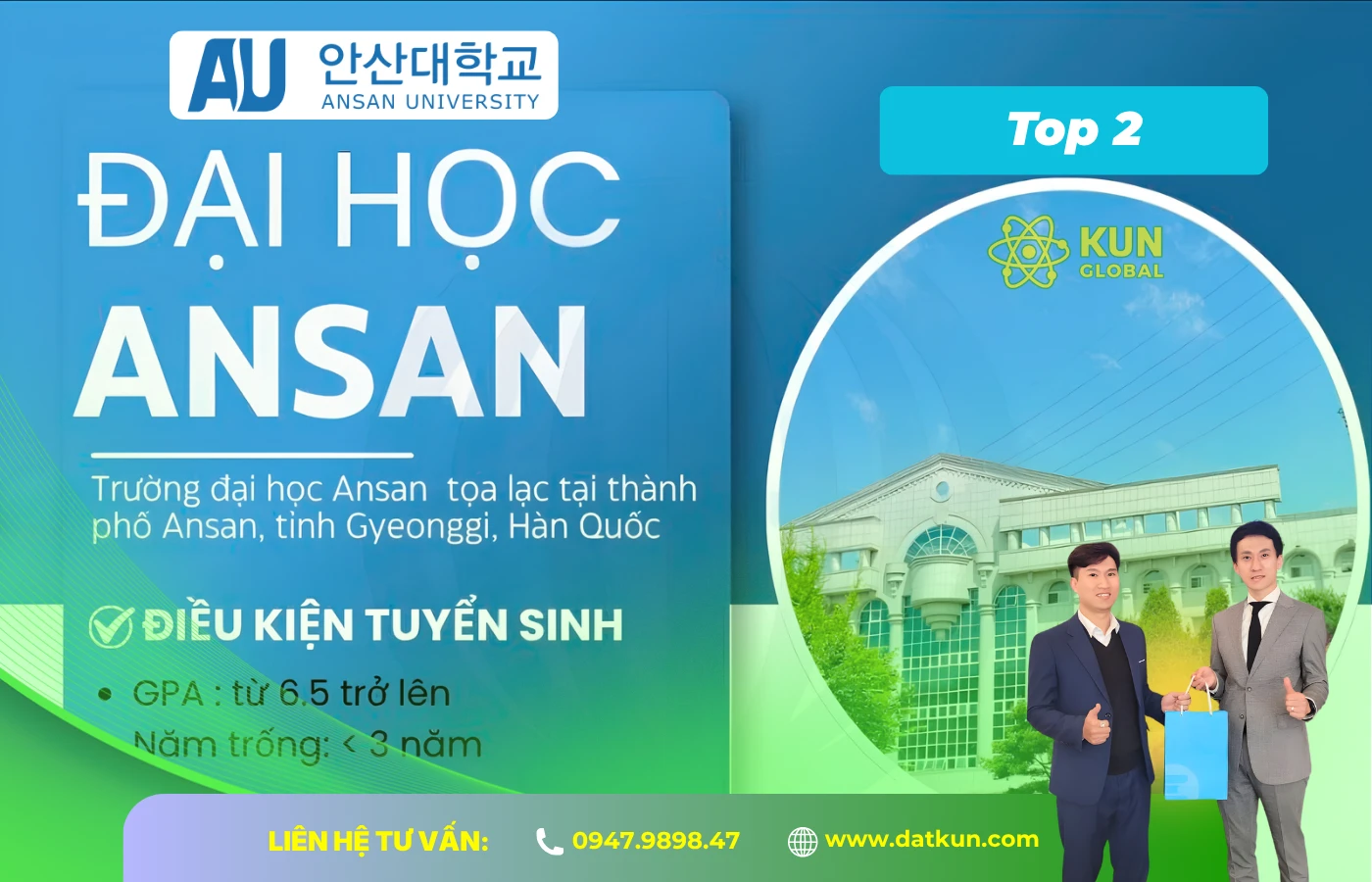 Đại Học Ansan Hàn Quốc Thông Tin Tuyển Sinh: Lựa Chọn Top 2 Lý Tưởng Tại Thủ Phủ Lao Động Gyeonggi