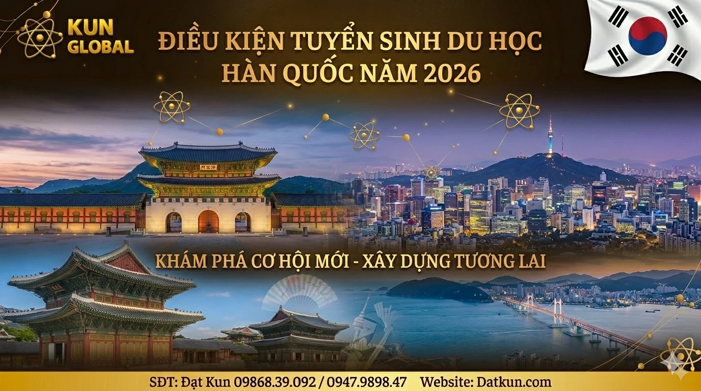 Điều Kiện Du Học Hàn Quốc 2026: Cập Nhật Mới Nhất Cho Học Sinh Việt Nam